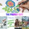 36 Color Double Ended Painting Pen, Fine line art Marker pen, Water Based Highlighter, Used for Outline, Drawing, Calligraphy and Coloring Books. (36)